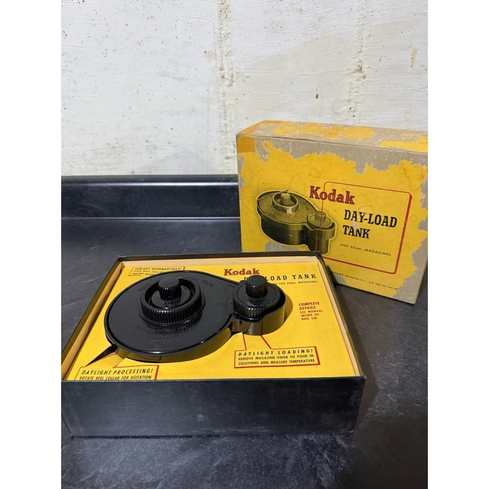Kodak Daylight loading tank (Day load) for 35mm film processing with no darkroom